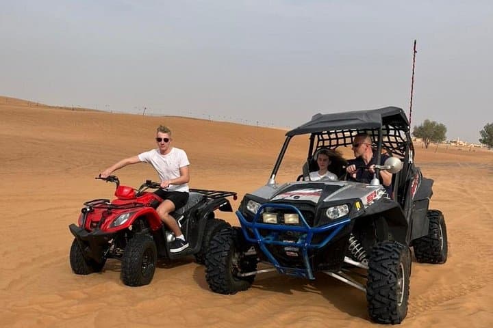 Morning Desert Safari in Dubai: Quad Biking, Sandboarding & Camel Ride photo 3