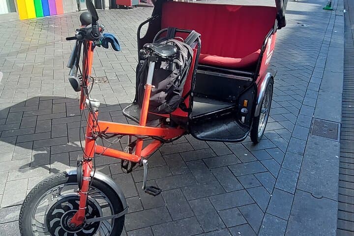 Amsterdam Rickshaw Tour: 60-Minute Private Biketaxi Experience photo 3