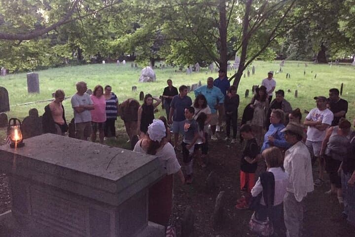 Mystic Moonlit Graveyard Ghost Tour: After-Dark History Walk at Whitehall Burial Ground photo 4