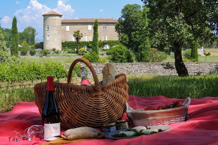 Pedal & Pour: Ardèche Electric-Bike Wine Tour to Château de la Selve