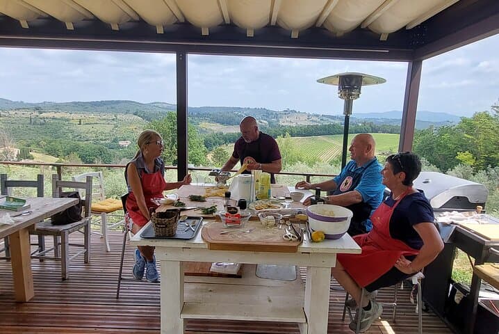Hands-On Cooking Class on a Chianti Family Farm with Lunch photo 3