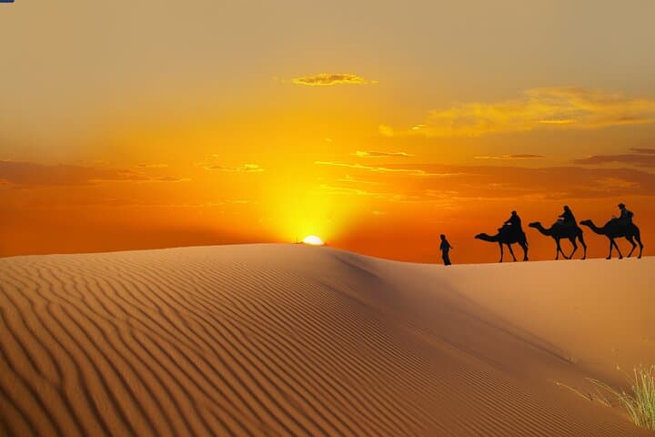 Dubai Evening Desert Safari with BBQ Dinner: Red Dune Adventure & Bedouin Camp Experience photo 2