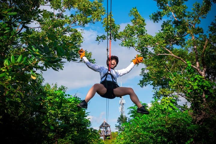 Cozumel Zipline Adventure: 6-Line Jungle Canopy with Caribbean Vistas photo 3