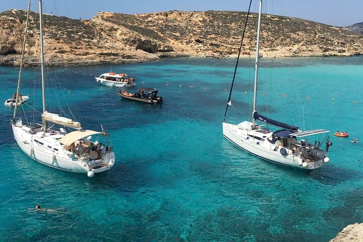 Private Boat Charter to Comino Blue Lagoon: Full-Day Sailing from Malta photo 2