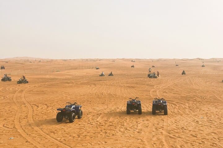Dubai Sunset Desert Safari: 4x4 Dune Bashing, Camel Ride & BBQ Experience photo 4
