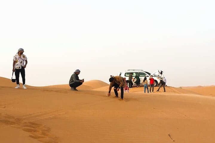 Dubai Sunset Desert Safari: 4x4 Dune Bashing, Camel Ride & BBQ Experience photo 2