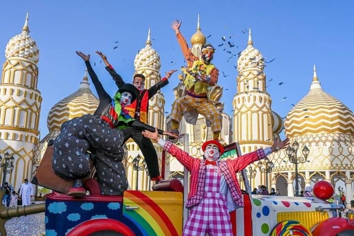 Dubai Frame and Global Village Combo: Tickets with Pickup & Drop Included