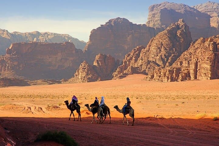 Wadi Rum Full-Moon Trekking Experience: 6 Days of Desert Nights and Red Sand