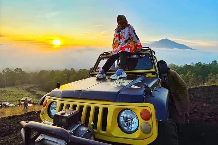 Mount Batur Sunrise Jeep Tour: Sunrise, Black Lava & Hot Springs photo 1