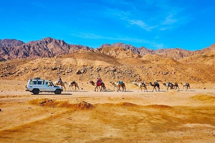Dahab Jeep and Camel Safari: 2-Day White Canyon & Nawamis Overnight photo 1
