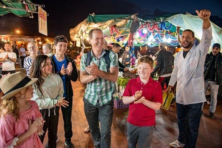 Marrakech by Night: Djemaa El-Fna Medina Food Tour & Traditional Dinner photo 1