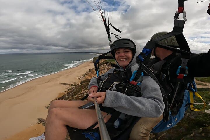 Tandem Paragliding Near Lisbon: Beach Cliff Flights with Transfers photo 4