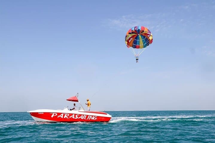Parasailing Over Dubai: Burj Al Arab & Palm Views from 120m photo 2