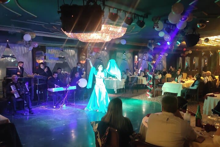 Nile Dinner Cruise in Cairo: Evening Buffet, Belly Dance & Tanoura Show