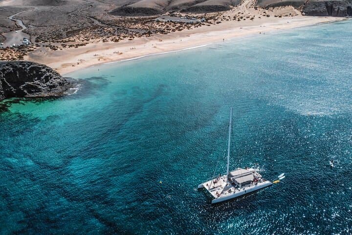 Catamaran Sailing to Papagayo Beaches — Lanzarote Day Trip