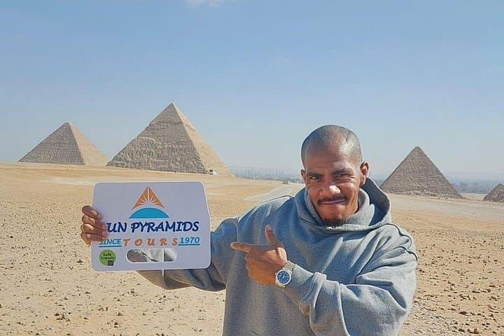 Day Trip to Cairo from Sharm El Sheikh: Pyramids, Egyptian Museum & Khan el-Khalili photo 1