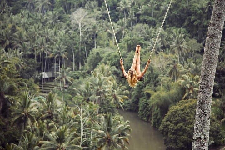 Ubud Private Tour: Tibumana Waterfall, Tegalalang Rice Terraces & Jungle Swing