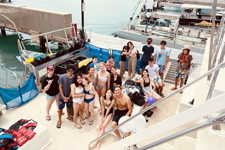 Private Catamaran Charter Waikiki — 5-in-1 Deluxe Snorkel, BBQ & Whale Watch photo 4