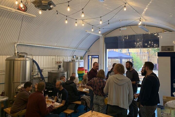 East End Craft Brewery Tour Bethnal Green London Beer Mile Taprooms photo 5