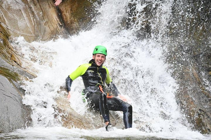 Falls of Bruar Canyoning: Slides, Jumps and a 22m Abseil in Perthshire photo 3
