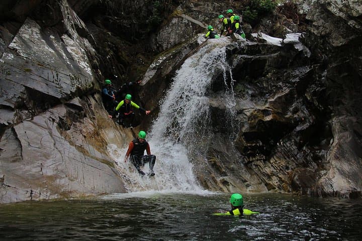Falls of Bruar Canyoning: Slides, Jumps and a 22m Abseil in Perthshire photo 4
