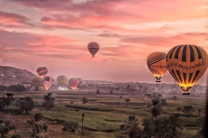 Dawn Over Ancient Luxor: Hot Air Balloon Flight Above the Nile Valley photo 4