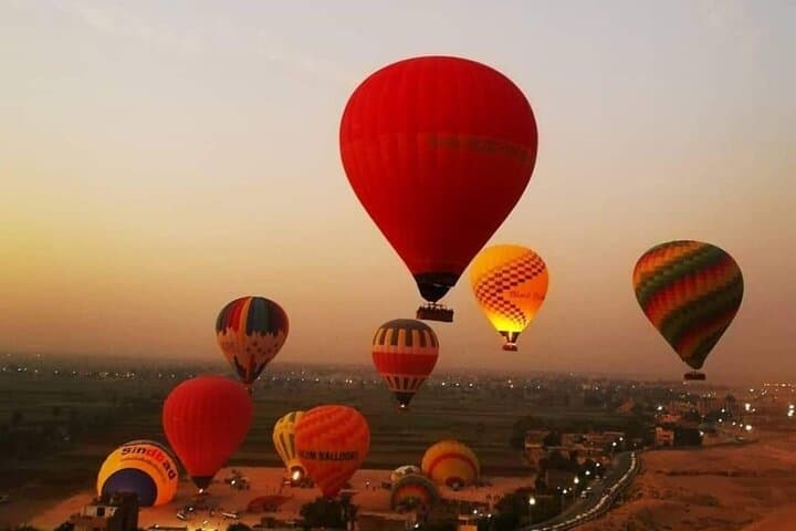 Dawn Over Ancient Luxor: Hot Air Balloon Flight Above the Nile Valley photo 6