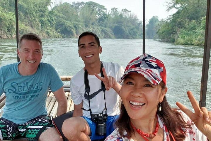 Private Erawan Waterfall & River Kwai Day Tour from Bangkok — Death Railway, Bamboo Rafting & Swim photo 4