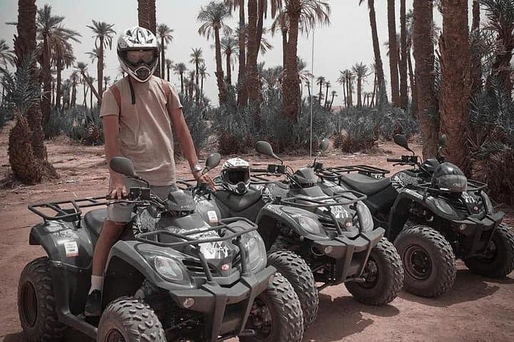 Quad Ride in the Palm Grove outside Marrakech — Palmeraie Quad Biking Adventure photo 2