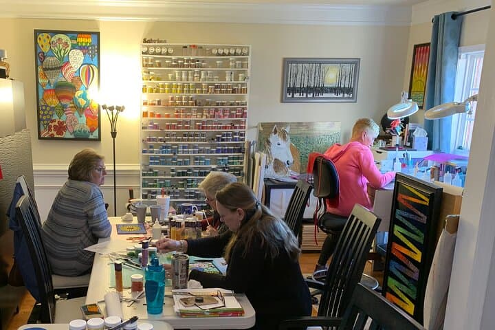 Private Bead Mosaic Workshop with Lunch in Carson Valley photo 5