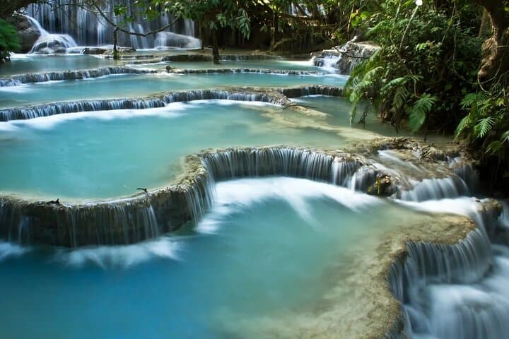 Pak Ou Caves and Kuang Si Waterfalls Day Trip from Luang Prabang photo 2