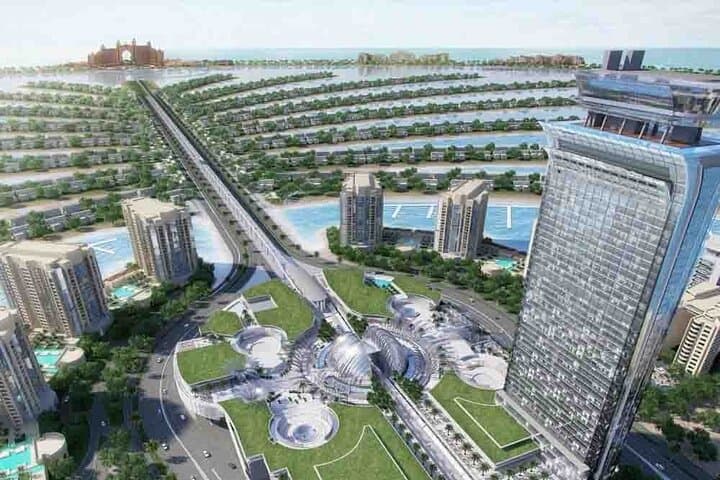 Skyline Panoramas: The Palm View Observatory Deck at Palm Jumeirah