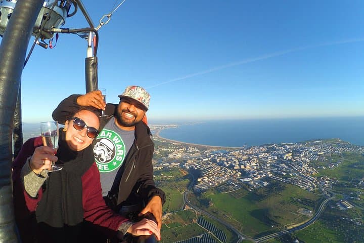 Private Sunrise Hot Air Balloon Flight in the Algarve — Champagne Picnic & Coastal Views photo 1
