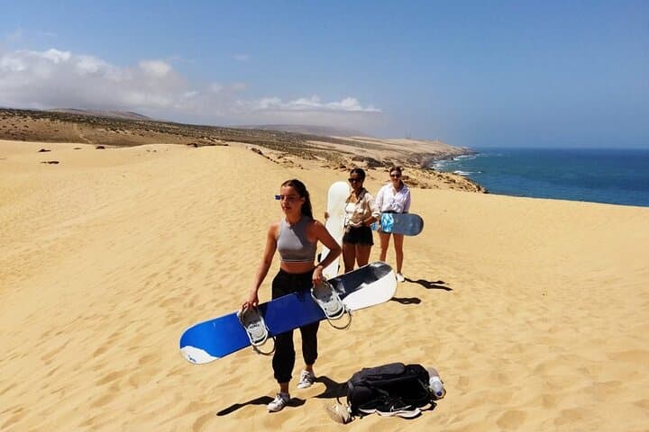 Sandboarding Near Agadir: Taghazout Dunes & Tabouga Mountain Day Trip photo 6