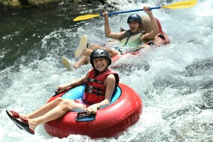 Rio Bueno River Tubing Private Tour from Montego Bay — Jungle Float Adventure