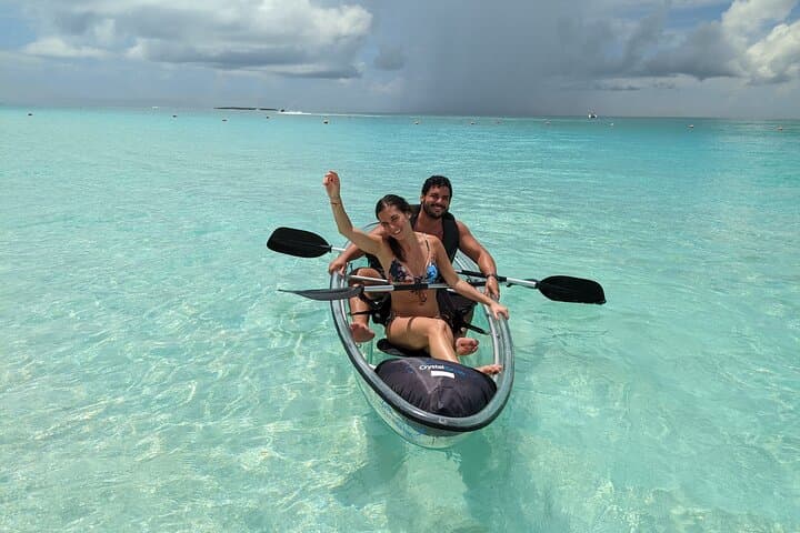 Crystal Kayak at Cabbage Beach — Clear-Hull Kayaking on Paradise Island photo 2