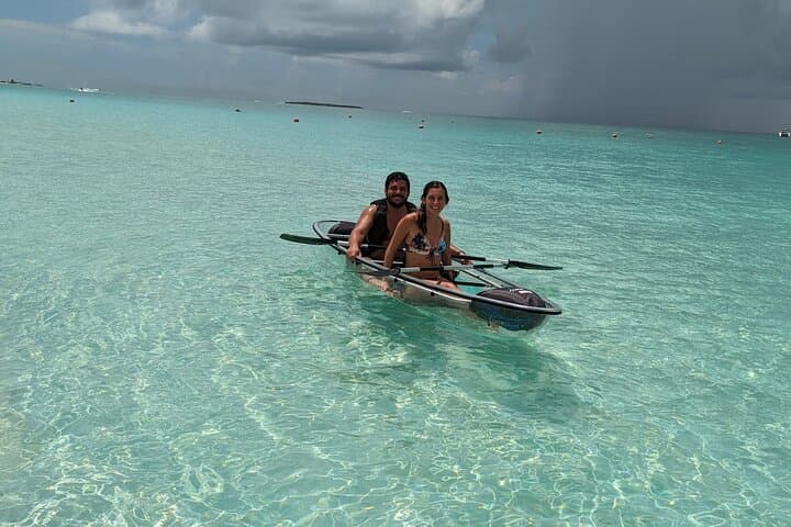 Crystal Kayak at Cabbage Beach — Clear-Hull Kayaking on Paradise Island photo 3