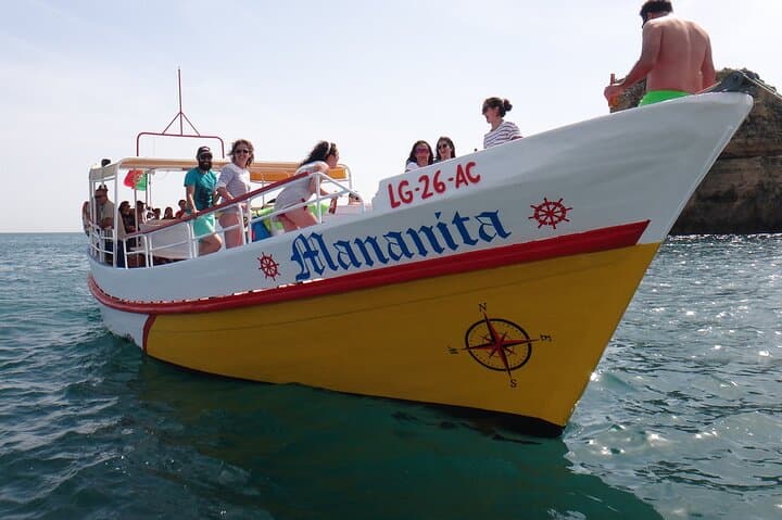 Ponta da Piedade Coastal Caves Cruise & Snorkel — 2-Hour Boat Tour from Lagos