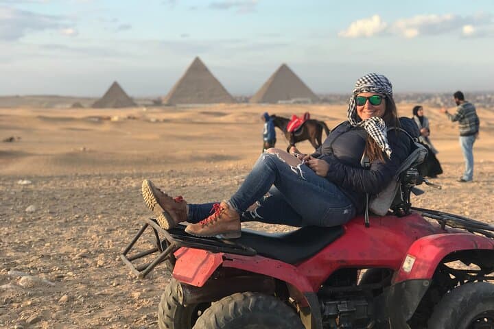 One-Day VIP Giza Pyramids, Camel & ATV Tour with Nile Dinner Cruise photo 4