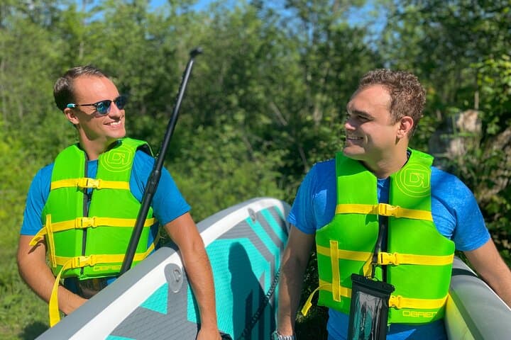 Stand-Up Paddle the St.-Charles: SUP Along Huron-Wendat Lands in Wendake