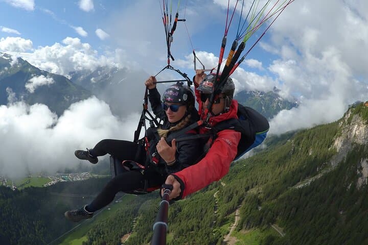 Tandem Paragliding Over the Austrian Alps: 1-Hour High-Altitude Flight photo 5