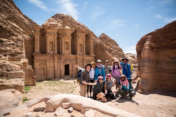 2-Day Jordan Guided Tour: Petra, Wadi Rum & Dead Sea Adventure