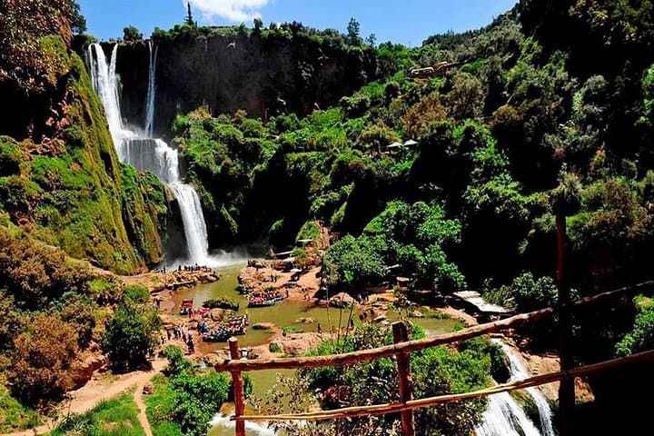 Full-Day Ouzoud Waterfalls Tour from Marrakech — Hike, Boat & Berber Villages