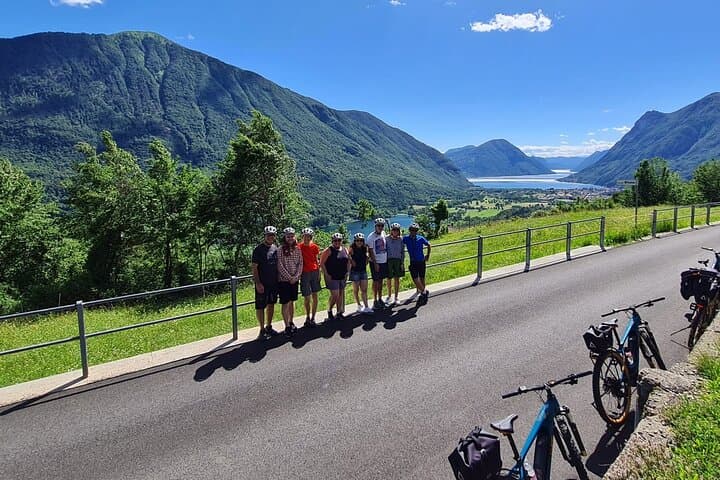 E-Bike Tour Around Three Lakes: Menaggio to Lake Lugano Cycle Loop photo 5