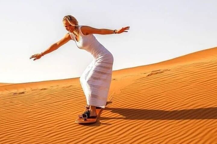 Evening Dubai Desert Safari with Dune Bashing & BBQ photo 4