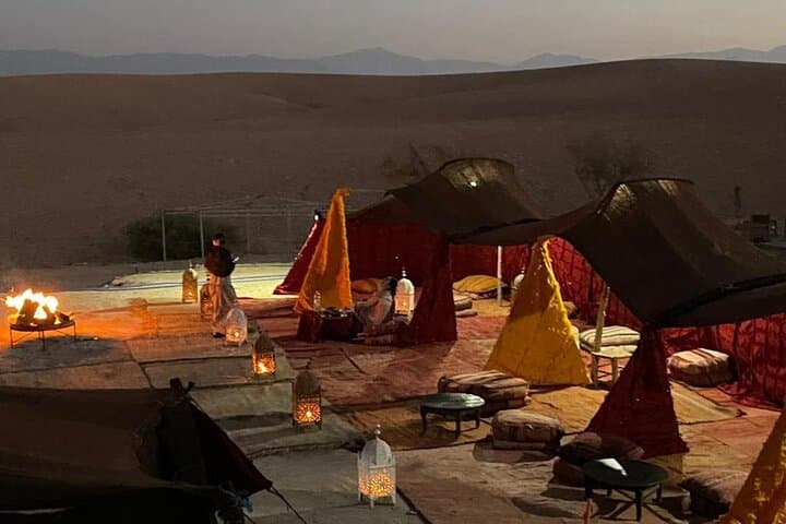 Overnight in Agafay Desert — Luxury Nomad Tents, Sunset Views & Dinner Shows photo 6
