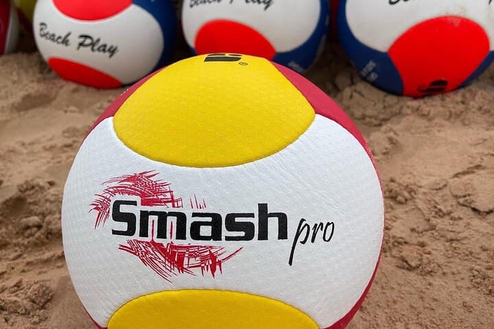 Private Beach Volleyball in Leek: Play Courts Overlooking the Deer Park photo 2