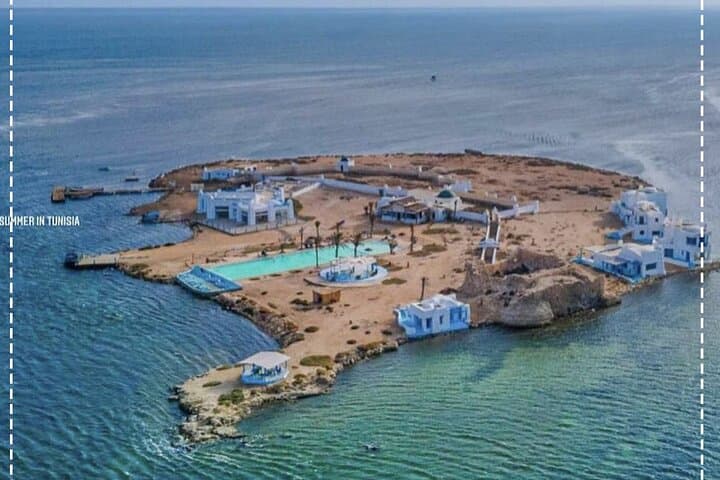 Day Boat Trip to Île El Bibane from Djerba — Swim Bays & Dolphin Watching photo 3