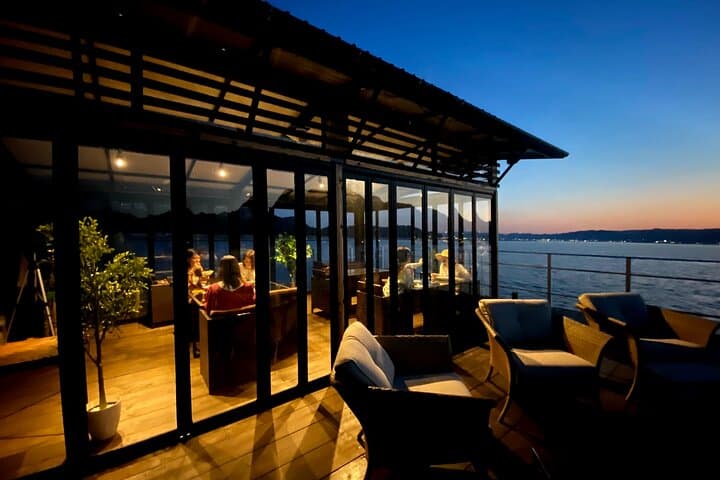 Sunset Dinner Cruise on HANAIKADA: Miyajima's West Coast from a Raft photo 2