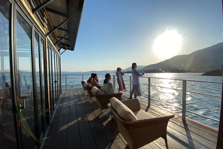 Lunch Cruise on HANAIKADA: Raft-Style Cruise Around Miyajima's West Coast photo 3